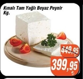 Kınalı Tam Yağlı Beyaz Peynir Kg.