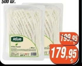 Atiye Erime Peyniri 500 Gr