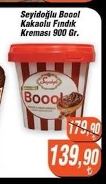 Seyidoğlu Boool Kakaolu Fındık Kreması 900 Gr.