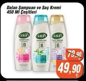 Dalan Şampuan Ve Saç Kremi 450 Ml Çeşitleri