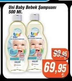 Uni Baby Bebek Şampuanı 500 Ml