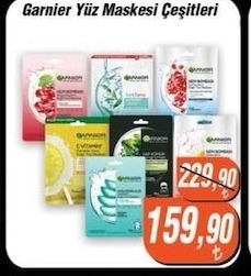 Garnier Yüz Maskesi Çeşitleri