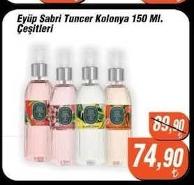 Eyüp Sabri Tuncer Kolonya 150 Ml Çeşitleri