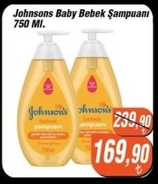 Johnsons Baby Bebek Şampuanı 750 Ml