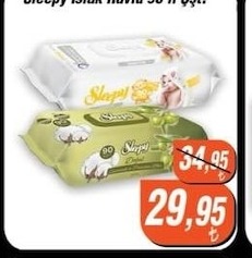 Sleepy Islak Havlu 56'Lı Çeşit