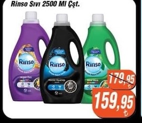 Rinso Sıvı 2500 Ml Çeşit