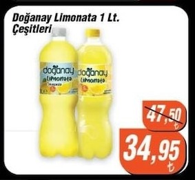 Doğanay Limonata 1 Lt Çeşitleri