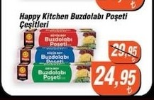 Happy Kitchen Buzdolabı Poşeti Çeşitleri