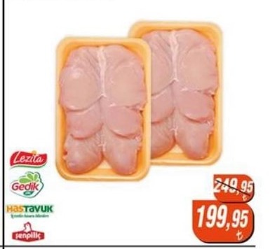 Piliç Göğüs Tabaklı Kg