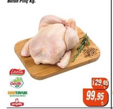 Bütün Piliç Kg.
