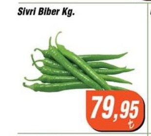 Sivri Biber Kg.