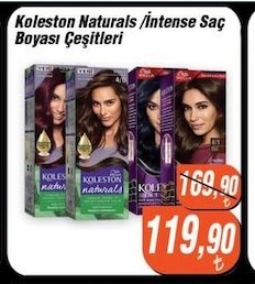 Koleston Naturals / Intense Saç Boyasi Çeşitleri