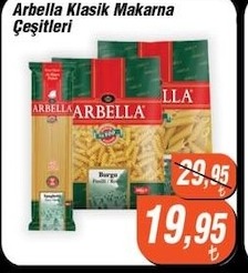 Arbella Klasik Makarna Çeşitleri
