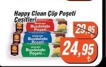 Happy Clean Çöp Poşeti Çeşitleri