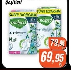 Molped Antibakteriyel Nioli Ped