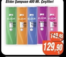 Elidor Şampuan 400 Ml. Çeşitleri