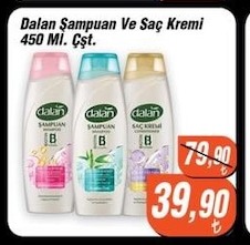 Dalan Şampuan Ve Saç Kremi 450 Ml.