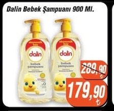 Dalin Bebek Şampuanı 900 Ml.