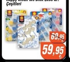 Happy Clean Wc Bıolx Çeşitleri