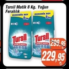 Tursil Matik 8 Kg. Yoğun Ferahlık