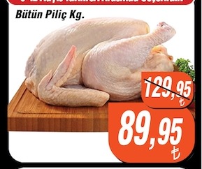 Bütün Piliç Kg.