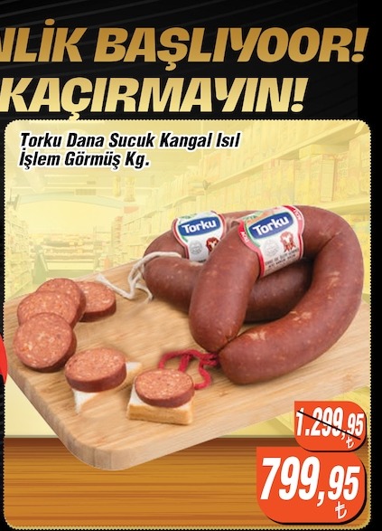 Torku Dana Sucuk Kangal Isıl İşlem Görmüş Kg.