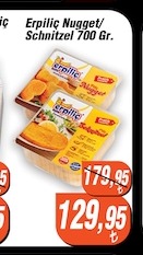 Erpiliç Nugget/ Schnitzel 700 Gr.