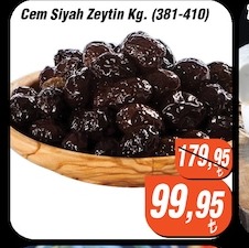 Cem Siyah Zeytin Kg.