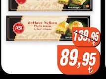 Asi Baklava Yufkası