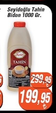 Seyidoğlu Tahin Bidon 1000 Gr.