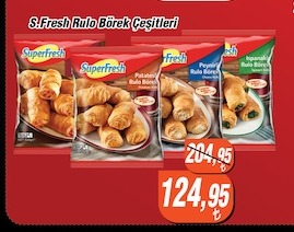 Superfresh Rulo Börek Çeşitleri