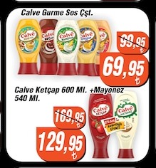 Calve Gurme Sos Çeşitleri