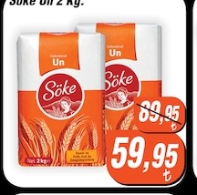 Söke Geleneksel Un 2 Kg
