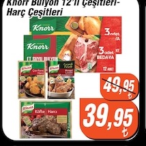 Knorr Et Suyu Bulyon 12 Adet