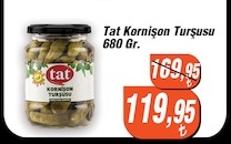 Tat Kornişon Turşusu 680 Gr.