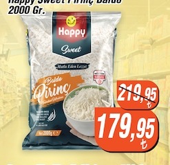 Happy Sweet Baldo Pirinç 2000 Gr