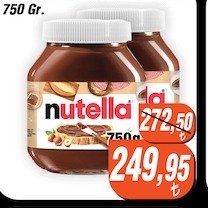 Nutella 750 Gr.
