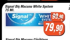 Signal Diş Macunu White System 75 Ml.