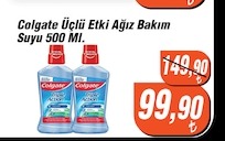 Colgate Üçlü Etki Ağız Bakım Suyu 500 Ml.