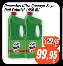 Domestos Ultra Çamaşır Suyu Dağ Esintisi 1850 Ml.