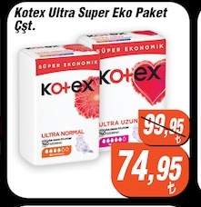 Kotex Ultra Süper Eko Paket