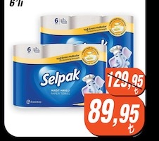 Selpak Kağıt Havlu 6'Lı