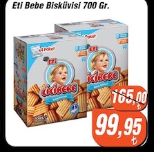 Eti Bebek Biskuvisi 700Gr