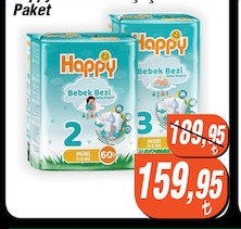 Happy Bebek Bezi Paket