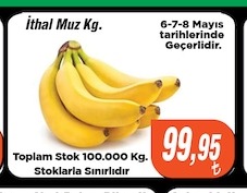 İthal Muz Kg.