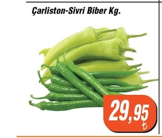 Çarliston Sivri Biber Kg