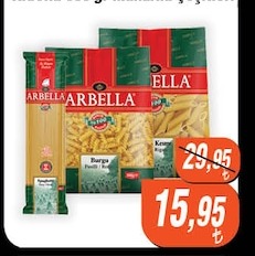 Arbella Makarna Çeşitleri