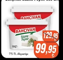 Bahcivan Süzme Peynir 500 G