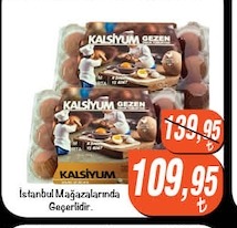 Kalsiyum Gezen Yumurta 15'Li