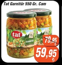 Tat Garnitür 550 Gr. Cam